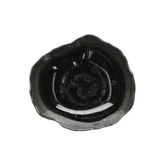 Тарелка глубокая «Риф Вертиго» фарфор ,H=7,L=23,B=20см черный, изображение 2