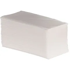 Single-layer paper towels V-laying[250pcs]  ,L=22.5,B=11.5cm white