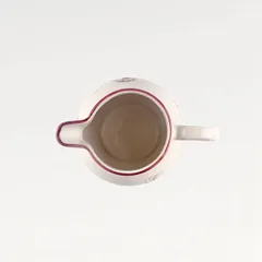 Кувшин «Космея утро» керамика 1,2л D=15,H=10см белый,красный, изображение 2