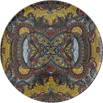 Тарелка «Мандала» фарфор D=32см разноцветн. арт. 03143053
