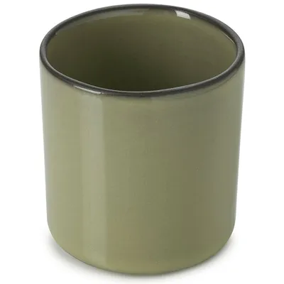 Стакан для горячих напитков «Карактэр» керамика 80мл D=58,H=58мм зелен., Цвет: Зеленый, Объем по данным поставщика (мл): 80