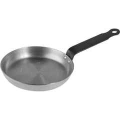 Pancake pan blue steel D=120,H=20,L=255mm