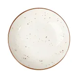 Тарелка глубокая «Париж» фарфор 1,2л D=25см белый,коричнев., Объем по данным поставщика (мл): 1200