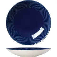 Salad bowl “Willow Azur”  porcelain  D=28cm  blue