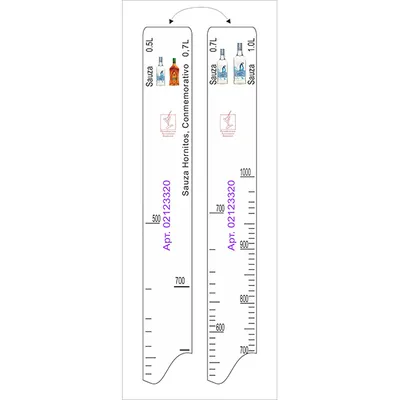 Линейка барная «Сауза Сильвер» 0.7, 1л, «Сауза Голд» 0.7л, «Сауза Хорнитос» 0.7л 0.7,1л