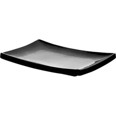 Блюдо для суши «Кунстверк» фарфор ,H=28,L=330,B=210мм черный