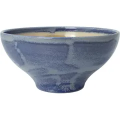 Салатник «Аврора Революшн Блустоун» фарфор 0,9л D=175,H=85мм бежев.,синий