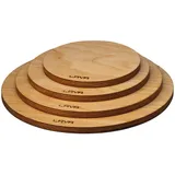 Подставка под горячее с магнитом дерево D=24см