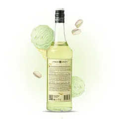 Сироп «Фисташковое мороженое» Pinch&Drop стекло 1л D=85,H=330мм зелен., изображение 2