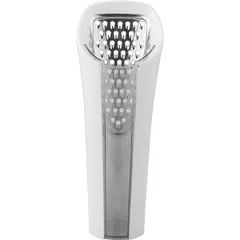 Терка для сыра пластик,сталь нерж. ,H=21см белый,металлич.