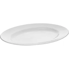 Блюдо «Монако Вайт» овальное фарфор ,H=12,L=330,B=260мм белый, изображение 2