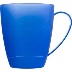 Tea cup plastic 320ml blue