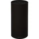 Подставка для ножей пластик,полипроп. D=11,H=18см черный