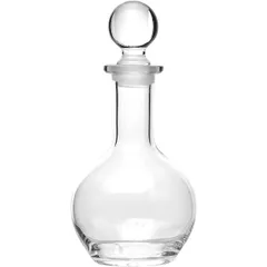 Decanter glass 150ml D=77,H=165mm clear.