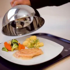 Тарелка «Опшенс» квадратная фарфор ,L=13,4,B=13,4см белый, изображение 4