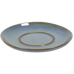 Saucer ceramics D=135/60,H=12mm blue.