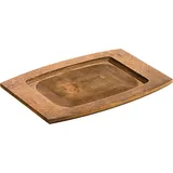 Подставка прямоуг. для сковор.4020184 дерево ,H=15,L=36,5,B=25см коричнев.