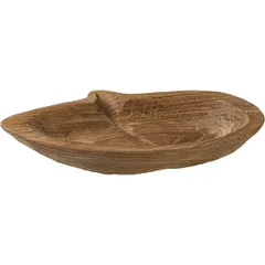 Блюдо «Липа» светлый дуб ,H=30,L=185,B=165мм св. дерево, изображение 2