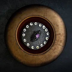 Салатник «Ро дизайн бай кевала» керамика 100мл D=17,H=5см коричнев., изображение 2