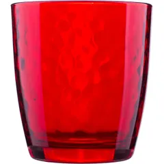 Old fashion “Palatina” glass 320ml D=84,H=93mm red