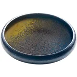 Салатник керамика D=24см синий,горчич.