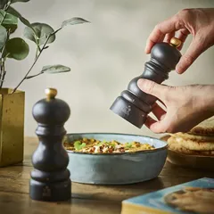 Мельница для соли «Париж Ю Селект» металлический механизм бук ,H=15см шоколад., изображение 4