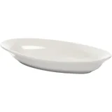 Селедочница «Кашуб-хел» фарфор ,H=2,L=17,B=10см белый