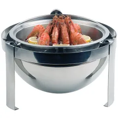 Мармит сталь нерж. 3,5л D=36,H=38,L=36,B=36см металлич., изображение 2