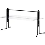 Экран защитный «Буффет гард» для фуршетных блюд металл,пластик ,H=50,5,L=93,B=53см черный