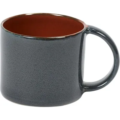 Чашка кофейная керамика 100мл D=60,H=51мм коричнев., Цвет: Коричневый