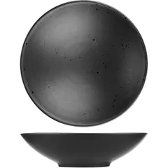 Plate “Onyx” ceramics D=21cm black