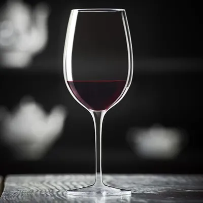 Бокал для вина «Винотек» хр.стекло 490мл D=57/85,H=245мм прозр., изображение 2