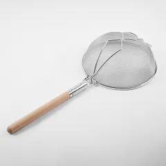 Сито с ручкой сталь нерж.,дерево D=35,8,L=78,5,B=15см, изображение 2