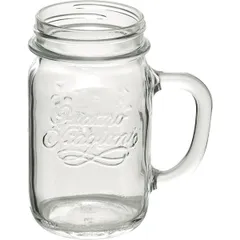 Кружка «Кватро Стаджони» стекло 415мл D=68,H=135,L=110,B=75мм прозр., изображение 2