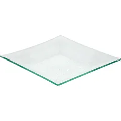 Салатник «Кьюбо» стекло 0,7л ,H=30,L=257,B=251мм прозр.,зелен., изображение 2