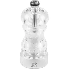 Мельница для соли «Нэнси» металлический механизм акрил,сталь нерж. D=55,H=120мм прозр.,металлич.