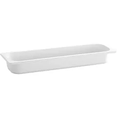 Gastronorm container (2/4) “Ecoline”  plastic  4.3 l , H=10, L=53, B=16.2 cm  white