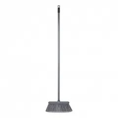 Floor brush with handle polyprop. ,H=135,L=36,B=11cm gray