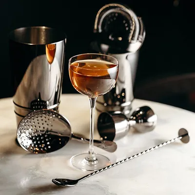 Ложка барная «Пробар Премиум Пьюр» с мадлером сталь нерж. ,L=270,B=25мм серебрист., изображение 3