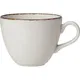Чашка чайная «Браун Дэппл» фарфор 170мл D=83мм белый,коричнев., Объем по данным поставщика (мл): 170