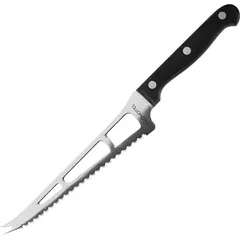 Cheese knife  stainless steel, polyoxymethylene , L=23/10cm  metallic, black