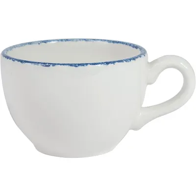 Чашка чайная «Блю Дэппл» фарфор 228мл D=9,H=6см белый,синий, Объем по данным поставщика (мл): 228