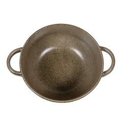 Чашка бульонная «Ритм Терракота» керамика 0,6л D=14,H=7см терракот, изображение 3