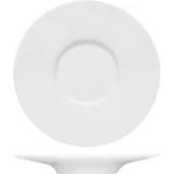 Блюдце «Пьюрити» эко-кост. фарф. D=160/68,H=20мм белый