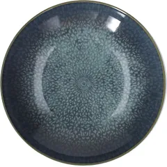 Тарелка глубокая «Куп Ориенталь» фарфор D=26см синий