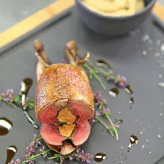 Блюдо для подачи «Базальт» керамика ,L=33,B=24см черный,матовый, изображение 3