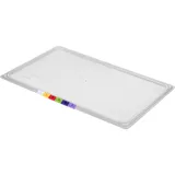 Крышка для гастроемкости GN 1/1 полипроп. ,L=53,B=32,5см прозр.