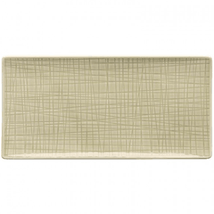 Блюдо прямоугольное фарфор ,L=26,B=13см кремов.