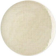 Тарелка мелкая фарфор D=30см кремов.