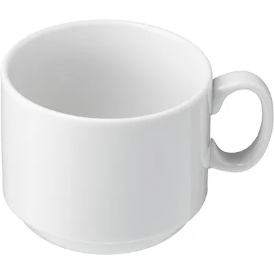 Чашка чайная «Экспресс» фарфор 220мл D=80,H=67мм белый